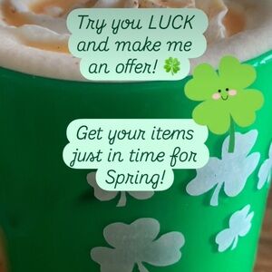 🍀Try the Luck of the Irish! Make me an offer and let’s get you your items fast!🍀